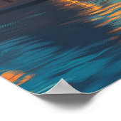 Big Ben, Londen Reizen Poster (Hoek)