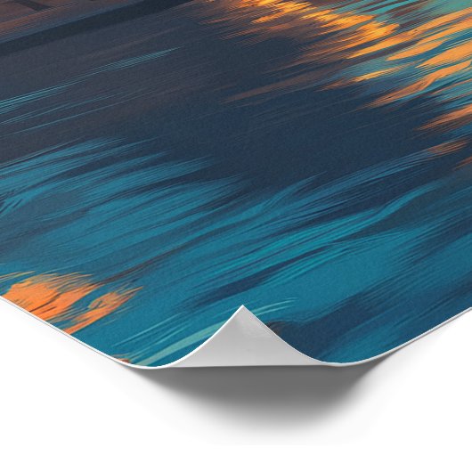 Big Ben, Londen Reizen Poster (Hoek)