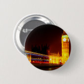 Big Ben, Londen Ronde Button 5,7 Cm (Voorkant /achterkant)