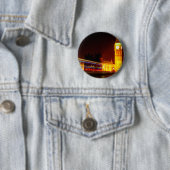 Big Ben, Londen Ronde Button 5,7 Cm (In situ)