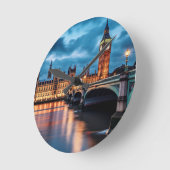 Big Ben, Londen. Ronde Klok (Hoek)