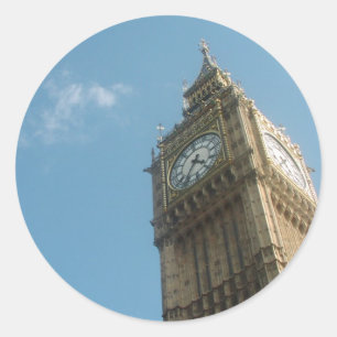 Big Ben - Londen Ronde Sticker