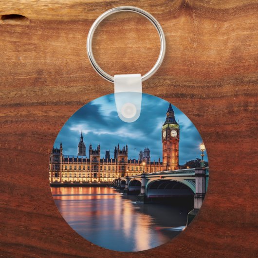 Big Ben, Londen. Sleutelhanger (Achterkant)