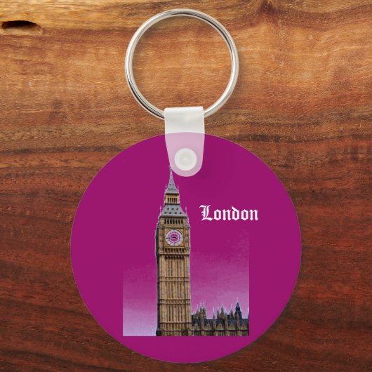 Big Ben - Londen Sleutelhanger (Voorkant)