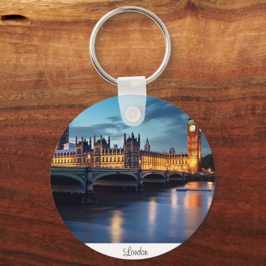 Big Ben, Londen. Sleutelhanger (Voorkant)