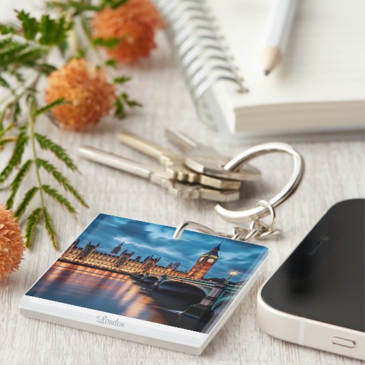 Big Ben, Londen. Sleutelhanger (Voorkant Rechts)