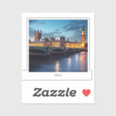 Big Ben, Londen. Sticker (Vel)