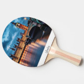 Big Ben, Londen. Tafeltennisbatje (Zijkant)