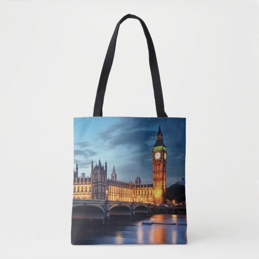 Big Ben, Londen. Tote Bag (Voorkant)