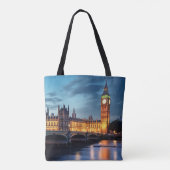 Big Ben, Londen. Tote Bag (Achterkant)