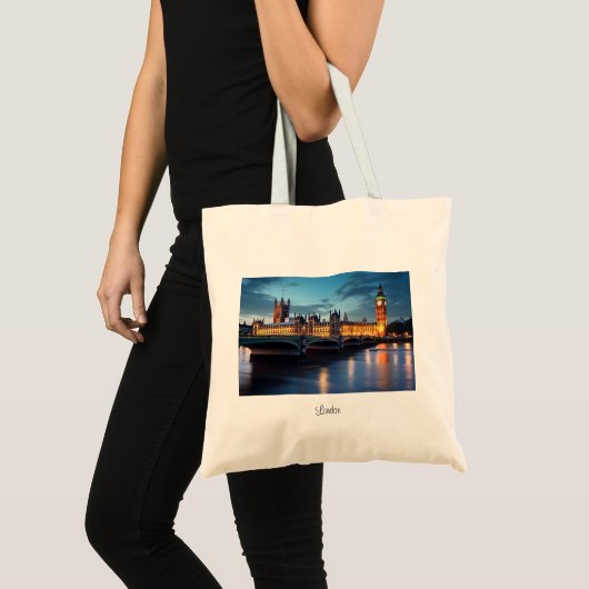 Big Ben, Londen. Tote Bag (Voorkant (product))