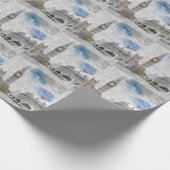 Big Ben, Londen, Verenigd Koninkrijk Cadeaupapier (Hoek)