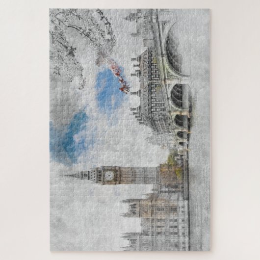 Big Ben, Londen, Verenigd Koninkrijk Legpuzzel (Verticaal)