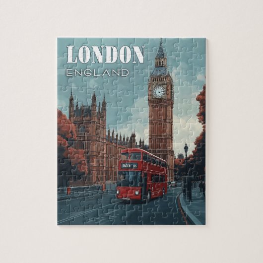 Big Ben - Londen, Verenigd Koninkrijk Legpuzzel (Verticaal)