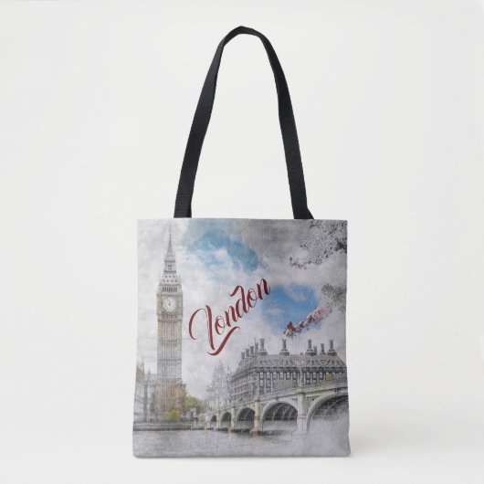 Big Ben, Londen, Verenigd Koninkrijk Tote Bag (Voorkant)