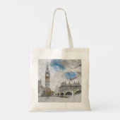 Big Ben, Londen, Verenigd Koninkrijk Tote Bag (Achterkant)