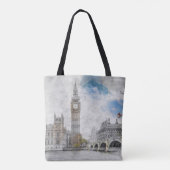 Big Ben, Londen, Verenigd Koninkrijk Tote Bag (Achterkant)