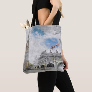 Big Ben, Londen, Verenigd Koninkrijk Tote Bag