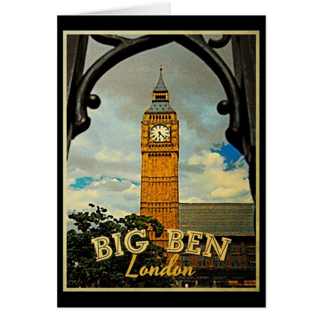 Big Ben London (Voorkant)