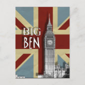 Big Ben London Afbeelding Briefkaart Britse Union  (Voorkant)