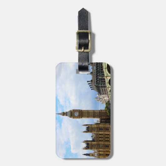 Big Ben London bagagelabel (Voorkant verticaal)