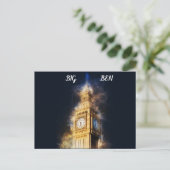Big Ben London Briefkaart (Staand voorkant)