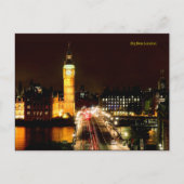 Big Ben London Briefkaart (Voorkant)