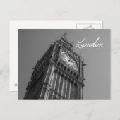 Big Ben London Briefkaart (Voorkant / Achterkant)