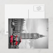 Big Ben London Briefkaart (Voorkant / Achterkant)