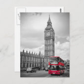 Big Ben London Briefkaart (Voorkant / Achterkant)