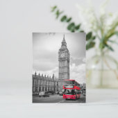 Big Ben London Briefkaart (Staand voorkant)