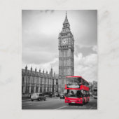 Big Ben London Briefkaart (Voorkant)