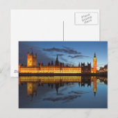 Big Ben London Briefkaart (Voorkant / Achterkant)