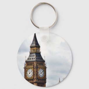 Big Ben London Clock Towers en Westminster Abbey Sleutelhanger