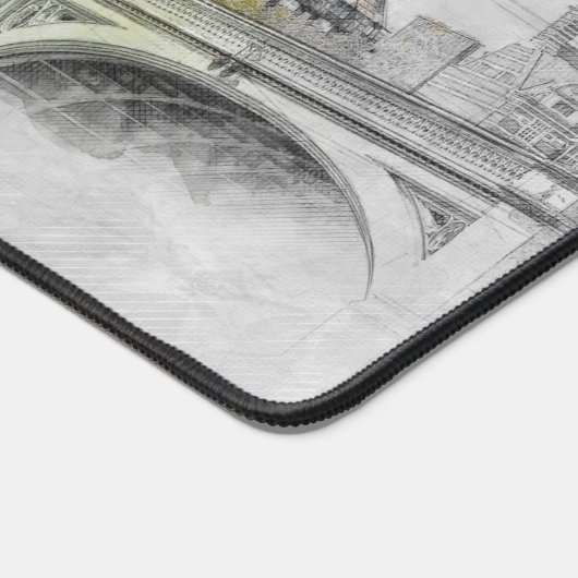 Big Ben London Desk Mat – Verenigd Koninkrijk Land (Hoek)