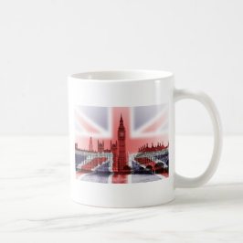 Big Ben London en Union Jack vlag Koffiemok