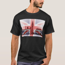 Big Ben London en Union Jack vlag