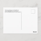 Big Ben, London England Briefkaart (Achterkant)