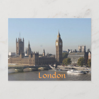 Big Ben, London England Briefkaart