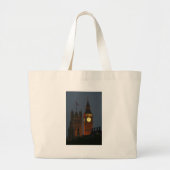 Big Ben-London-England Grote Tote Bag (Voorkant)
