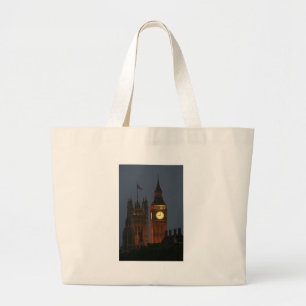 Big Ben-London-England Grote Tote Bag
