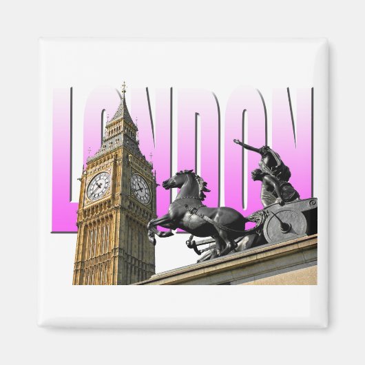 Big Ben-London-England Magneet (Voorkant)