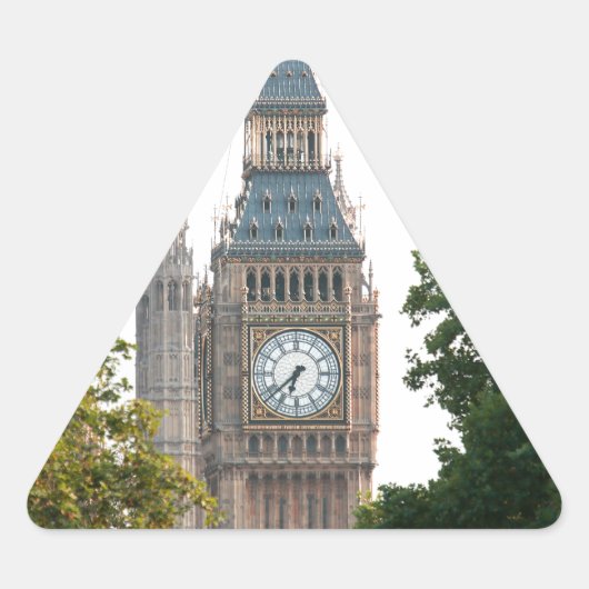 Big Ben London England Sticker (Voorkant)