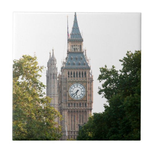 Big Ben London England Tegeltje (Voorkant)