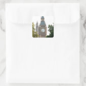 Big Ben London England Vierkante Sticker (Tas)