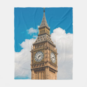 BIG BEN LONDON FLEECE DEKEN