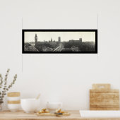 Big Ben London Foto 1919 Poster (Keuken)