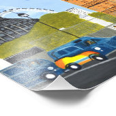 Big Ben London Foto Afdruk (Hoek)