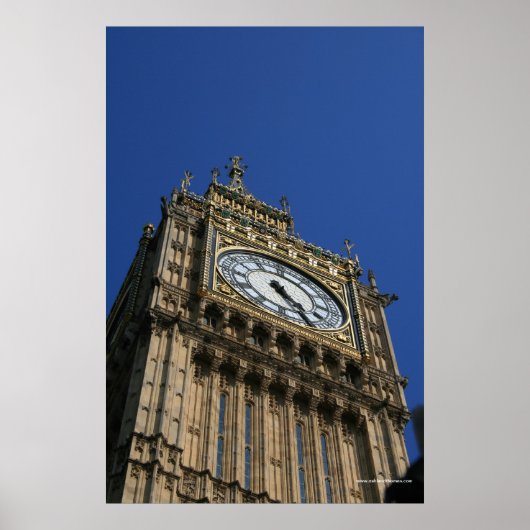 Big Ben - London Framed Print (Voorkant)