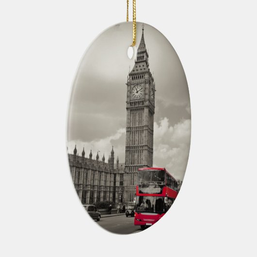 Big Ben London Keramisch Ornament (Rechts)